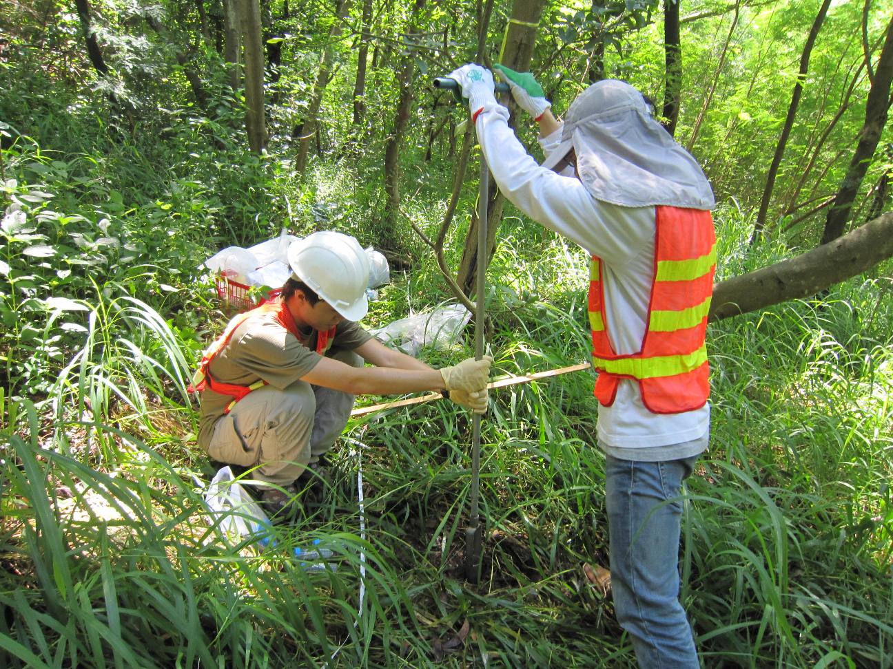 landfill sampling